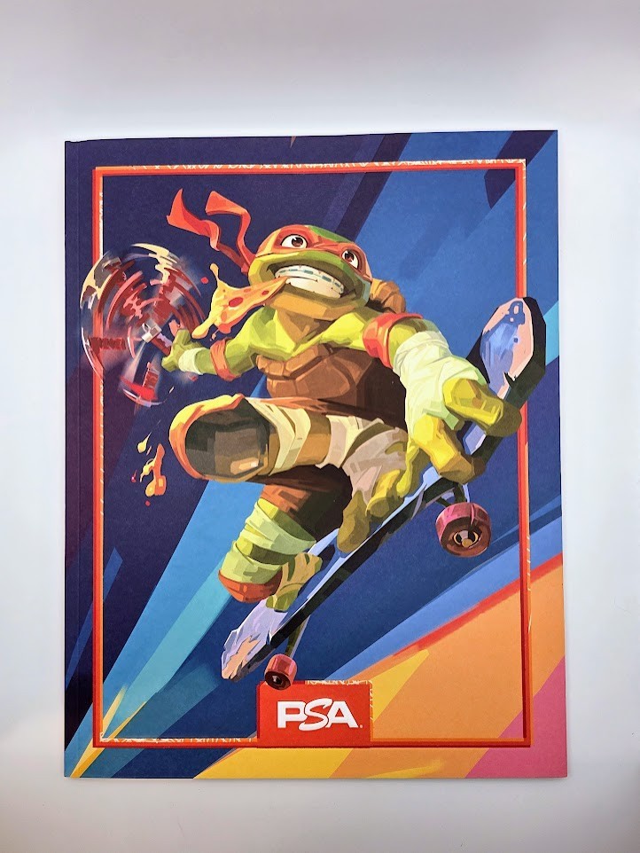 PSA Magazine September 2025 TMNT Michelangelo Volume 18 & PSA ticket 10/10/25
