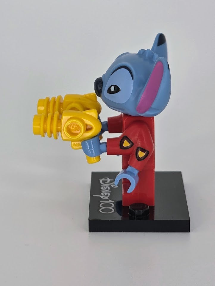 LEGO Minifigure Stitch 626 Disney 100 Minifigure DIS107 Complete w/Base