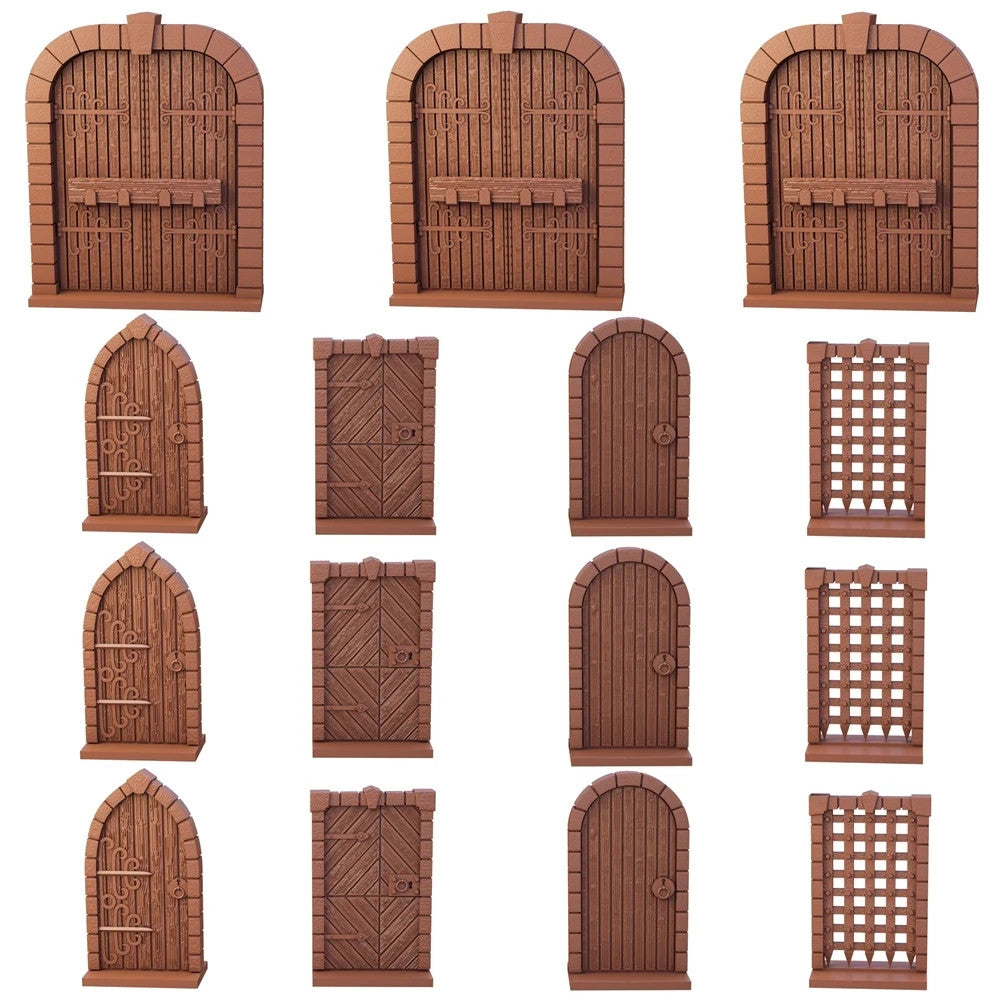 Mantic Games: Dungeon Doors Terrain Crate (15 Pieces) DnD Pathfinder