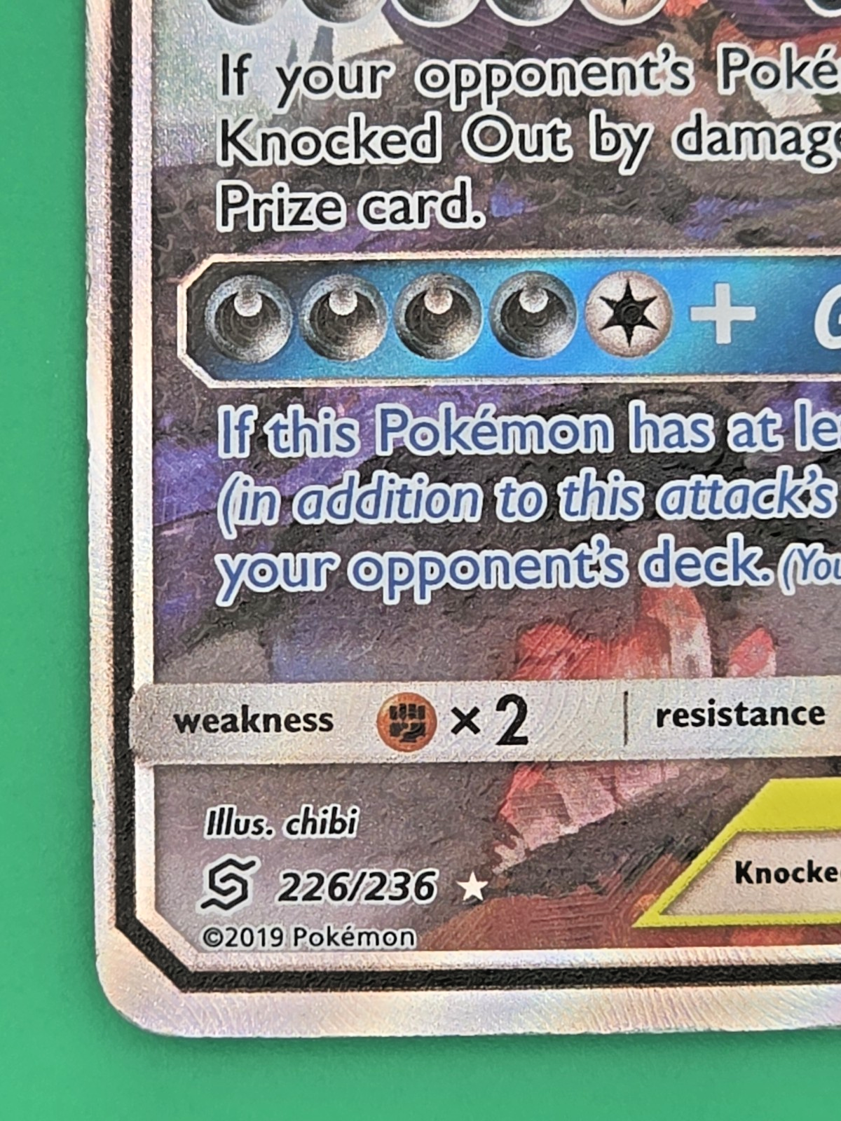 MP Mega Sableye & Tyranitar GX (Alternate Full Art) 226/236 Unified Minds Holo