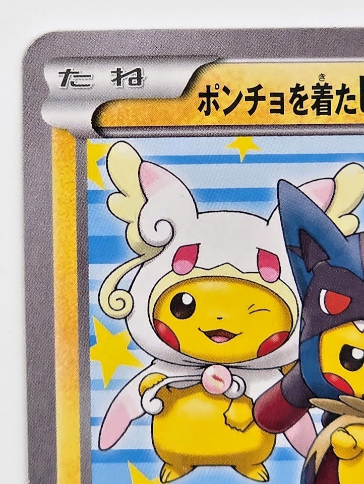 LP- Poncho-wearing Pikachu - 203/XY-P 203/XY-P XY-P: Xy Promos Holo (Japanese)