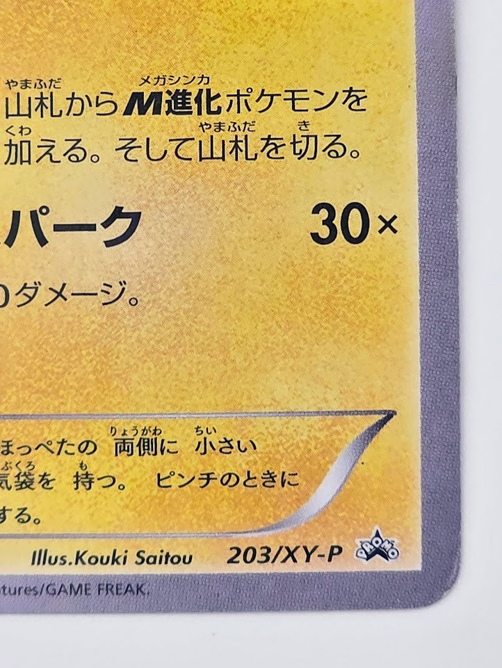 LP- Poncho-wearing Pikachu - 203/XY-P 203/XY-P XY-P: Xy Promos Holo (Japanese)
