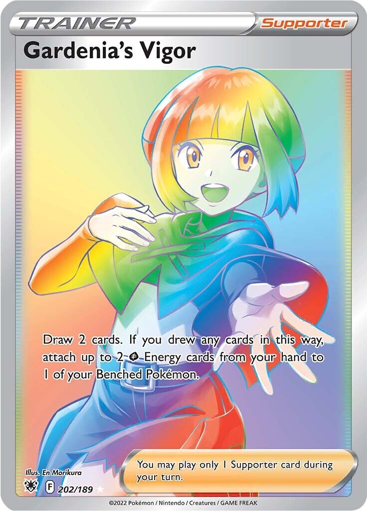 Gardenia's Vigor (Secret) 202/189 Swsh10: Astral Radiance Holo