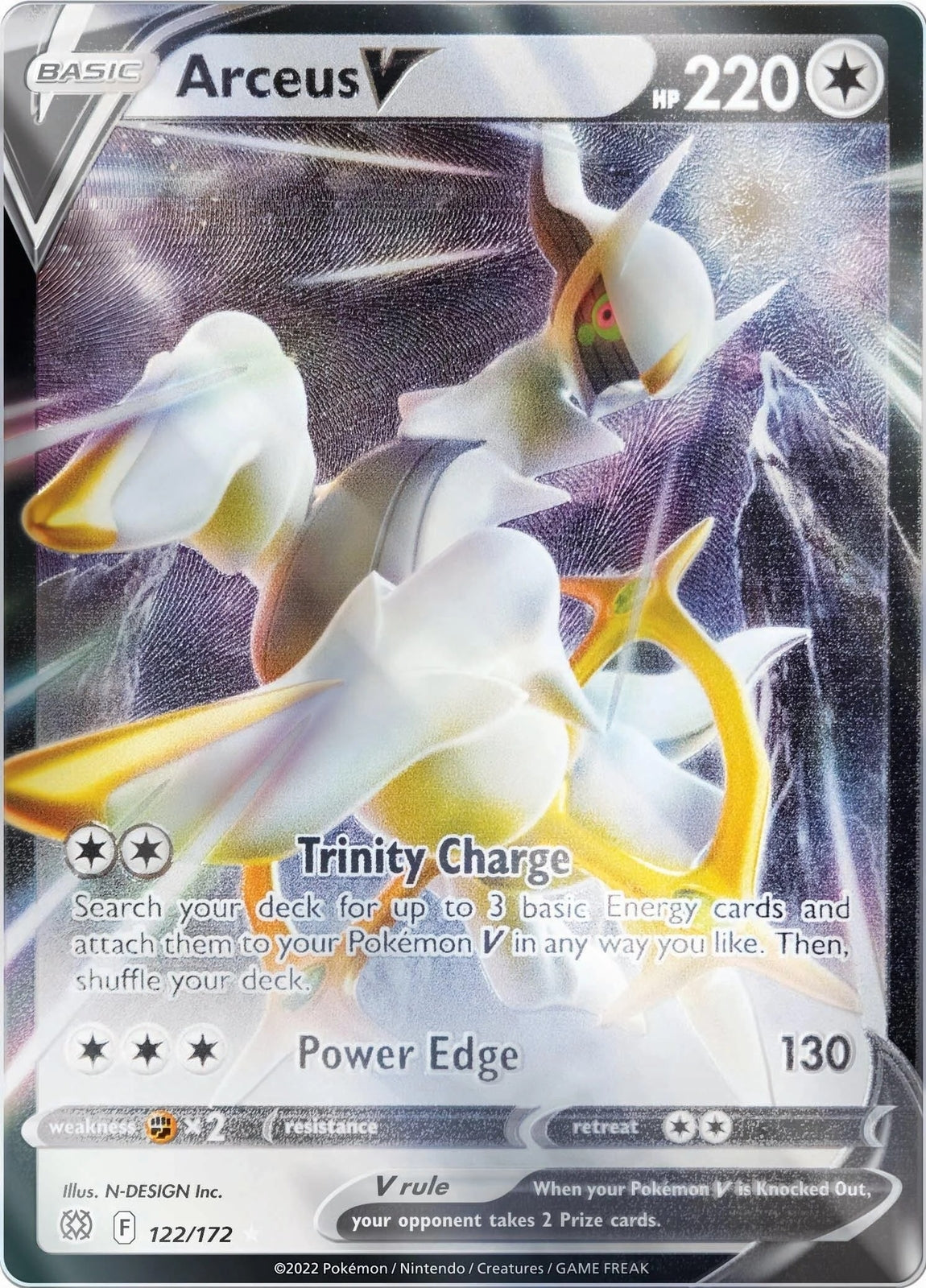 PSA 9 Sequential Arceus V/Arceus VSTAR (Metal Cards) Arceus UPC Promo Cards