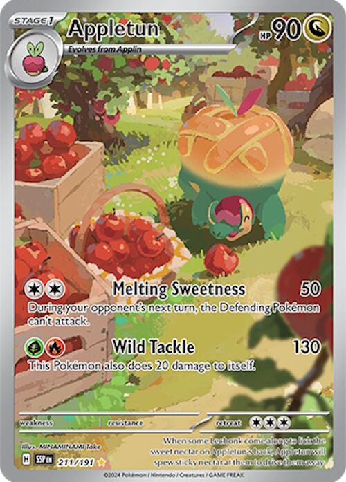 Appletun 211/191 Sv08: Surging Sparks Holo