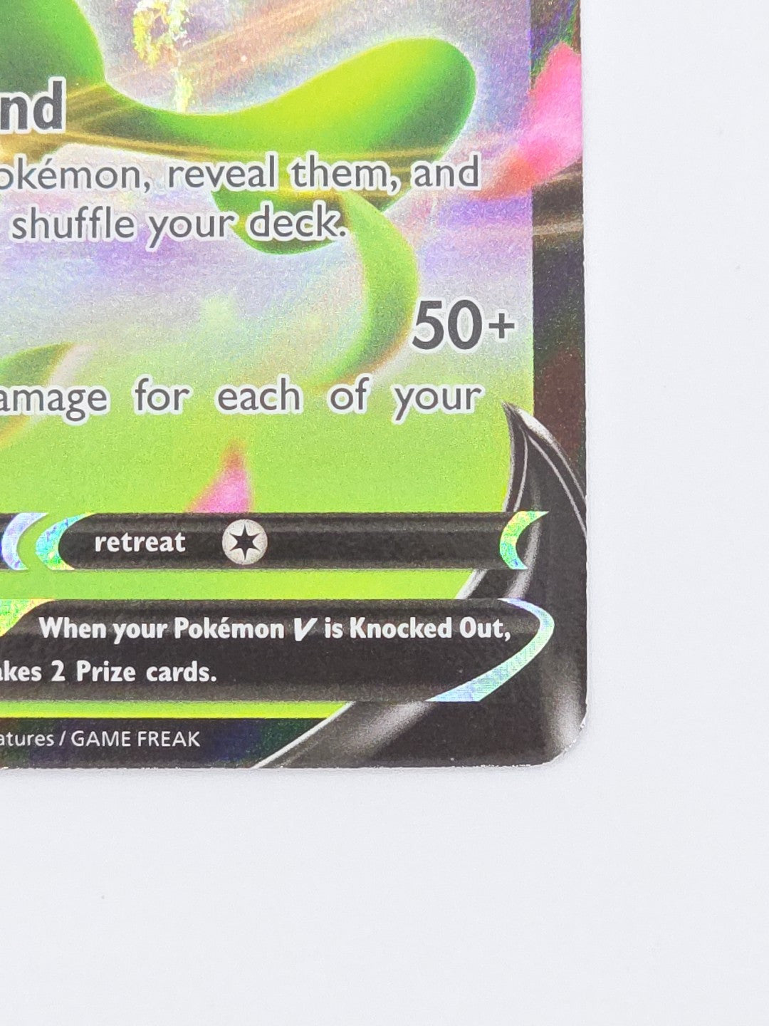 Celebi V 001/202 Swsh01: Sword & Shield Holo NM