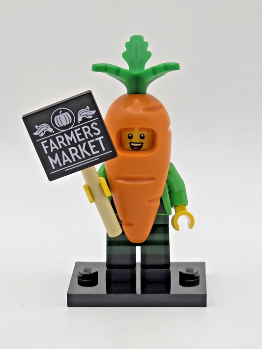 Lego Minifigure Series 24 Carrot Mascot Complete Set (COL24-4) (COL415)