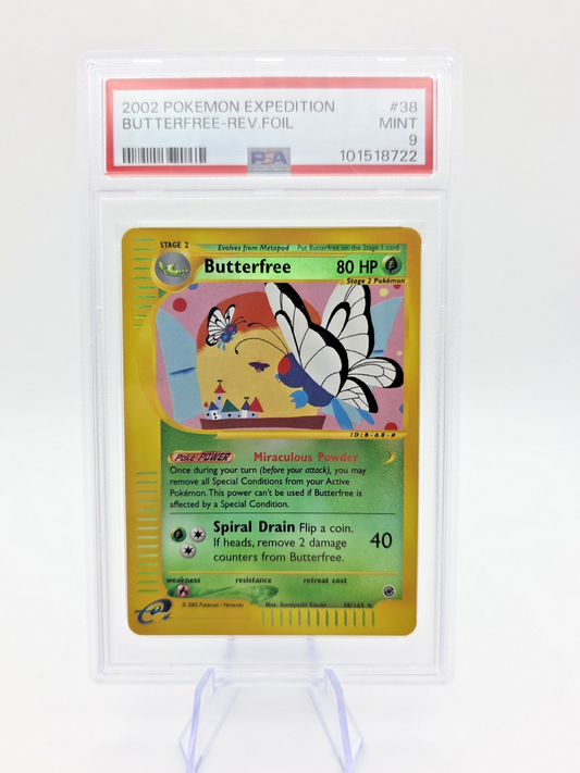 Butterfree 038/165 Expedition Base Set Reverse Holo Mint