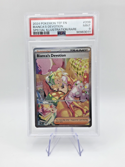 PSA 9 Bianca's Devotion 209/162 Temporal Forces Holo