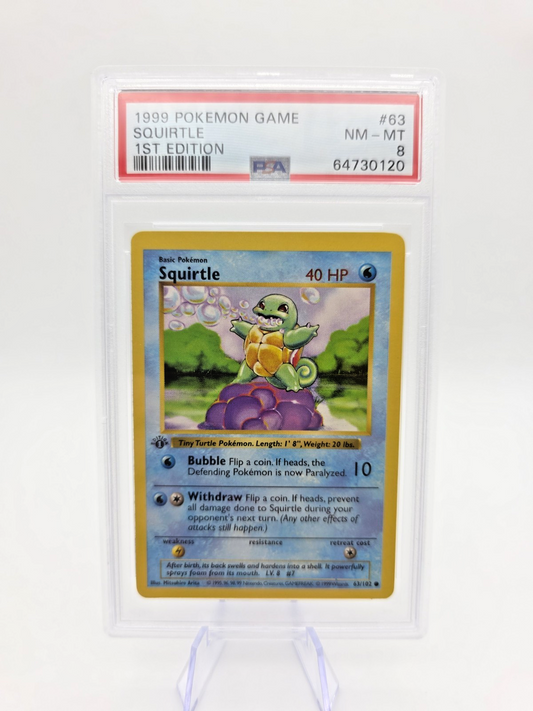 Squirtle 063/102 Base Set (Shadowless) Regular Near Mint