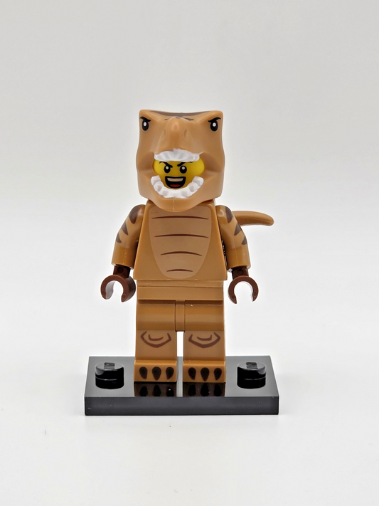 LEGO® Minifigure col24-6 T-Rex Costume Fan Series 24 Complete Set (COL417)