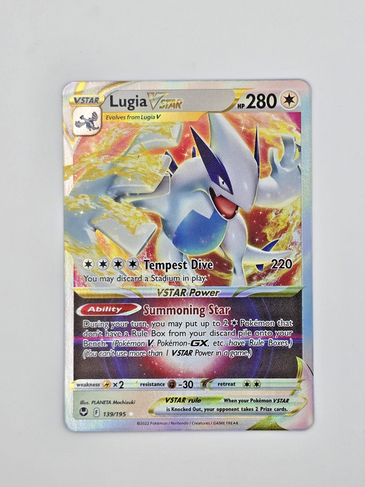 Lugia VSTAR 139/195 Sword & Shield - Silver Tempest Holo