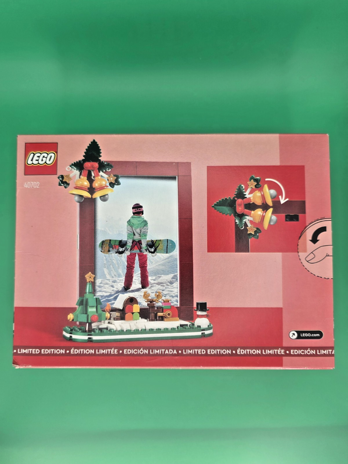 LEGO Seasonal GWP Christmas Picture Frame Set (40702)