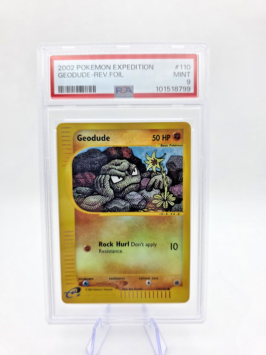 Geodude 110/165 Expedition Base Set Reverse Holo Mint
