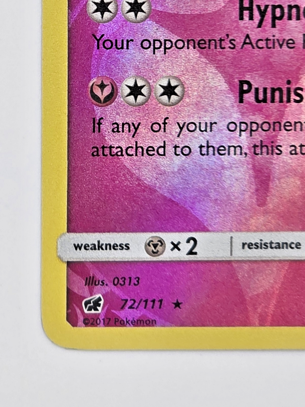 Wigglytuff 72/111 Crimson Invasion Reverse Holo