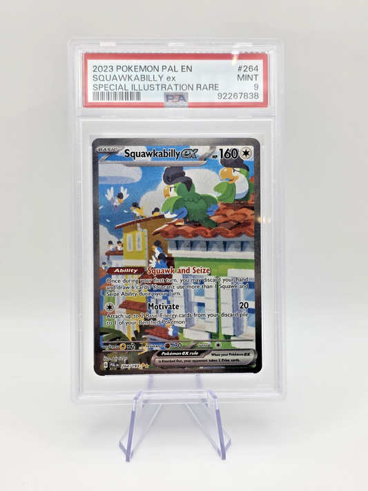 PSA 9 Squawkabilly ex 264/193 Paldea Evolved Holo
