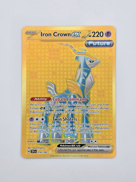 Iron Crown ex 216/162 SV05: Temporal Forces Holo