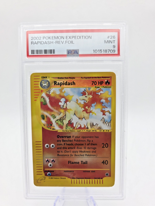 Rapidash 026/165 Expedition Base Set Reverse Holo Mint