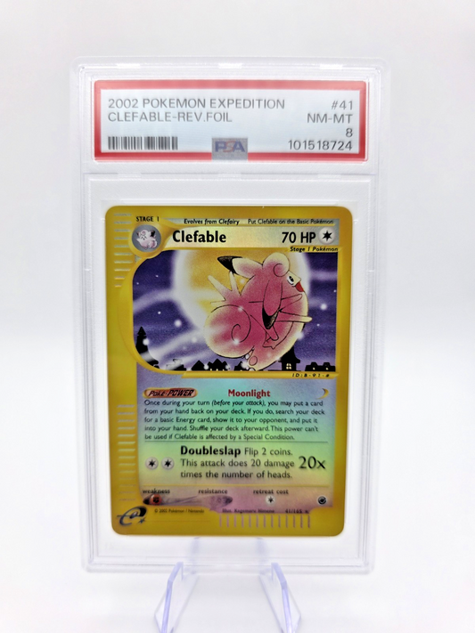 Clefable 041/165 Expedition Base Set Reverse Holo Near Mint