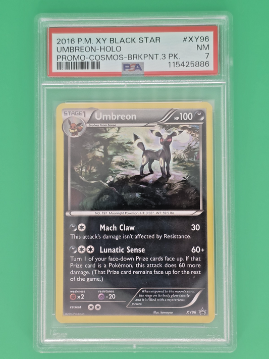 PSA 7 Umbreon XY96 Holo