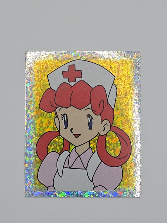 Nurse Joy  Merlin S34 Holo Foil Prism Pokemon Sticker