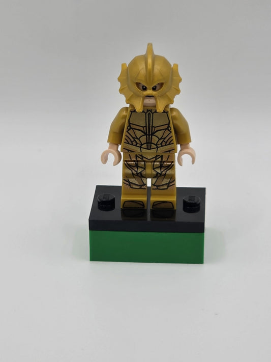 LEGO Minifigure Atlantean Guard Angry Expression SH0430 DC Comics Justice League