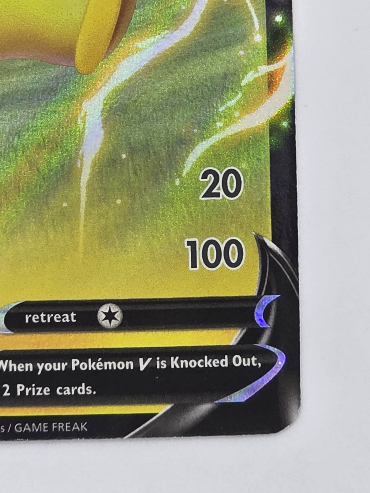 Pikachu V 086/264 Swsh08: Fusion Strike Holo LP